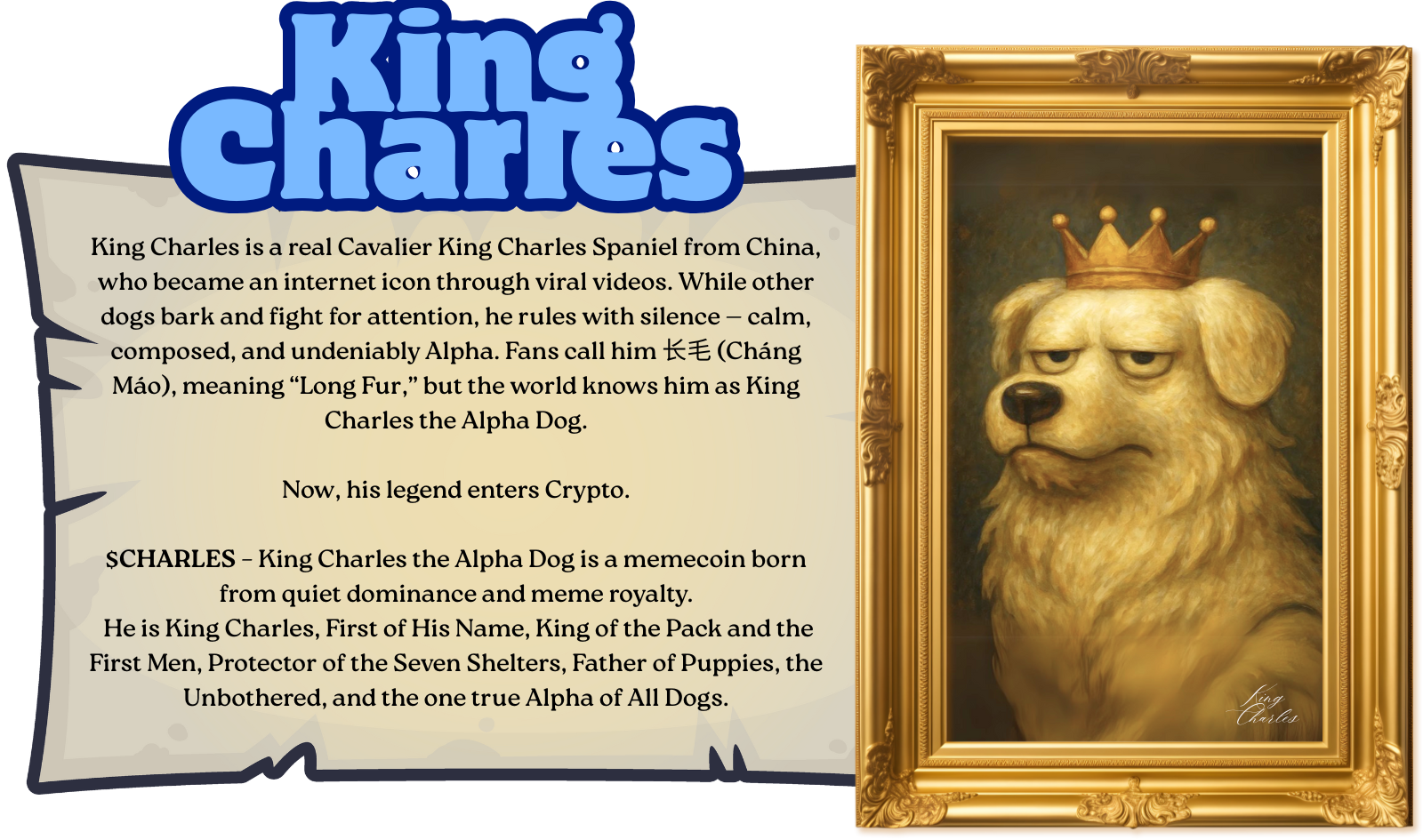 King Charles Portrait